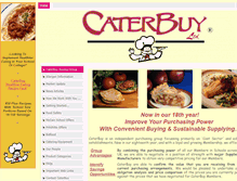 Tablet Screenshot of caterbuy.com